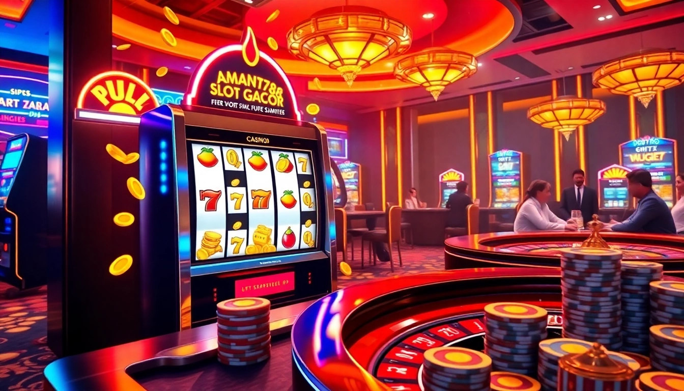 Rasakan sensasi aman788 slot gacor dengan mesin slot yang menarik dan kegembiraan kasino.