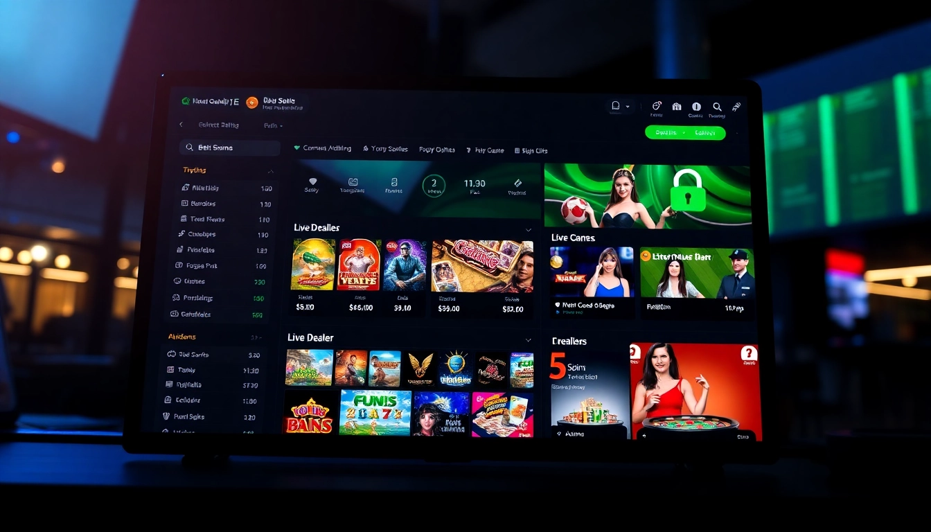 Dynamic interface of nhà cái 8s showcasing diverse online betting options.