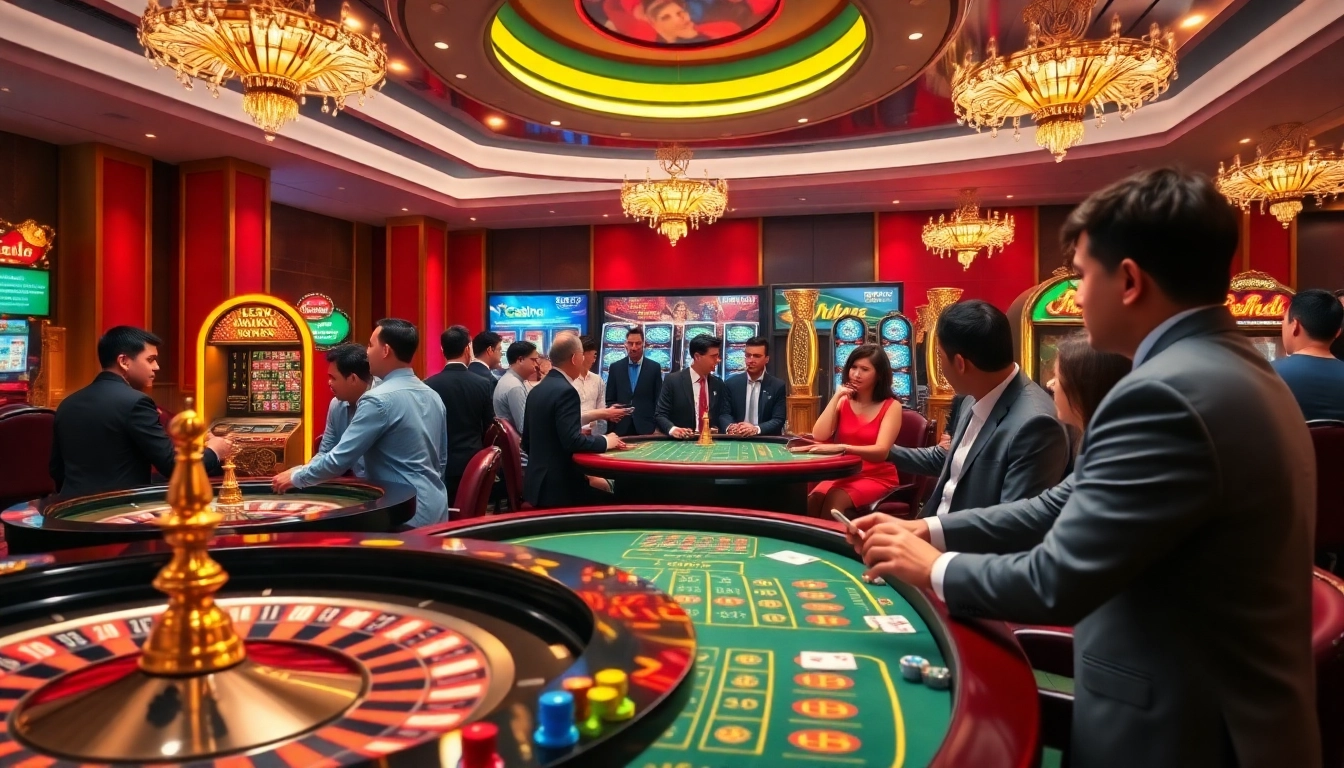 Experience thrilling online gambling with https://rr88sn.com/ at vibrant casino tables.