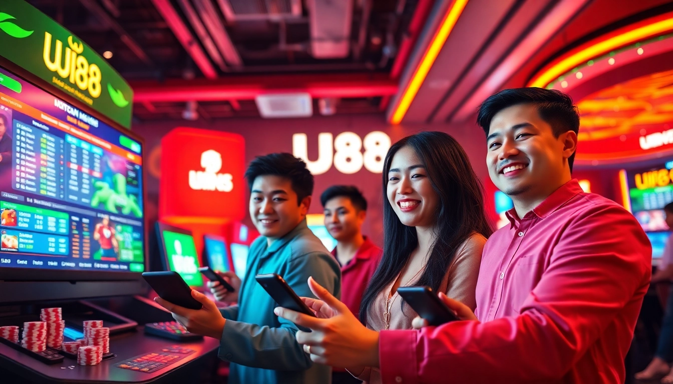 Experience the thrill of UU88 futbol in a vibrant online gambling environment.