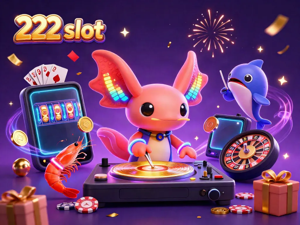 Menangkan jackpot di 222 slot dengan suasana kasino yang ceria dan menghibur