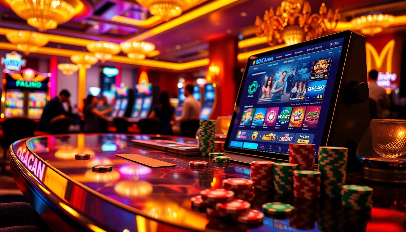 Experience the excitement of qqmacan with engaging slot machines and vibrant gameplay.