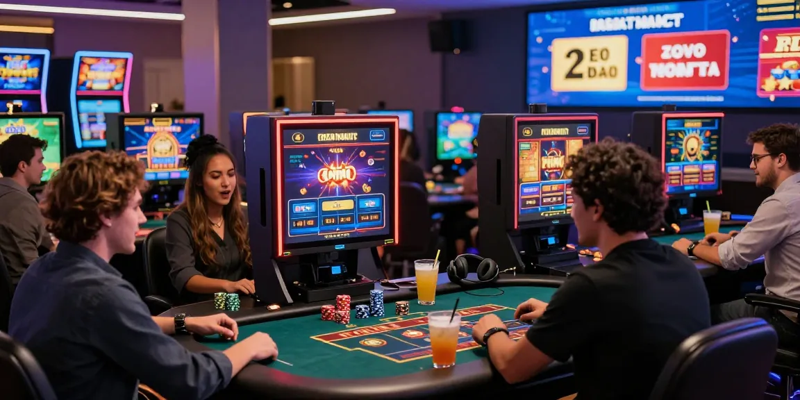 Exciting online casino scene showcasing players at https://being-there.org.uk enjoying various games and vibrant promotions.