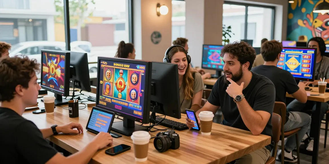 Engaged players exploring Bonus Buy slots at https://celebratepanto.co.uk/ in a vibrant social setting.