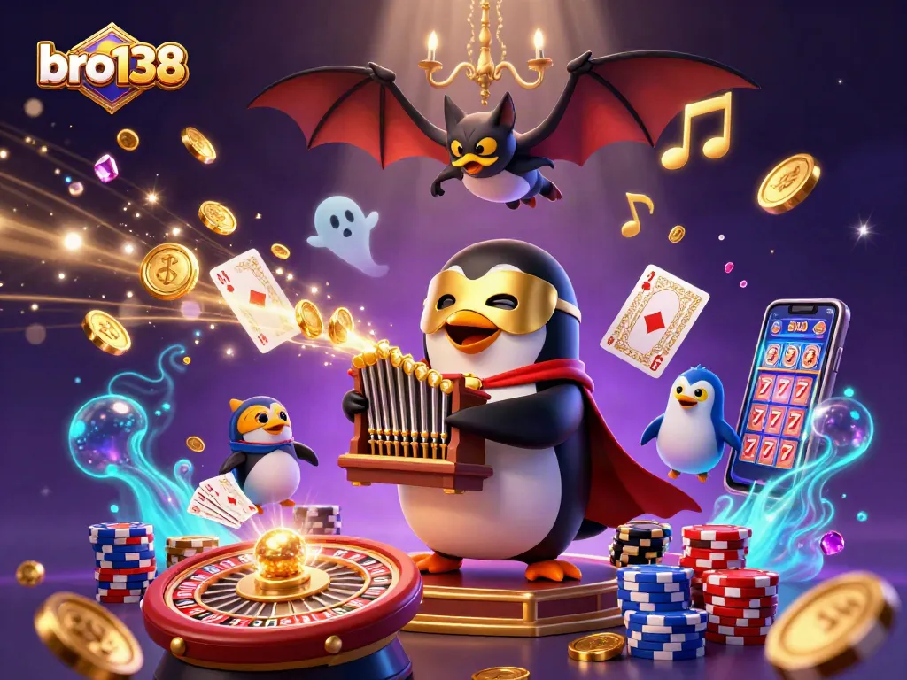 Experience exciting game thrills with bro138’s golden rewards and captivating casino elements.