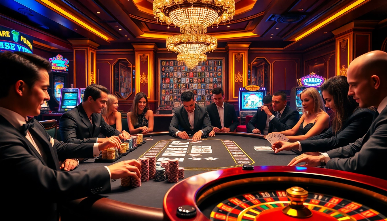Engaging casino action at https://kk55.blue/, with thrilling poker gameplay and colorful chips.