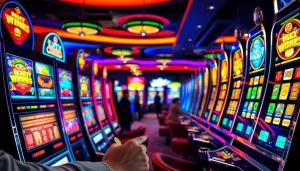 Menangkan jackpot pada Slot Game yang menarik dengan mesin berwarna-warni.