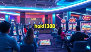 Experience the excitement of online slots with hoki138 in a vibrant digital casino scene.