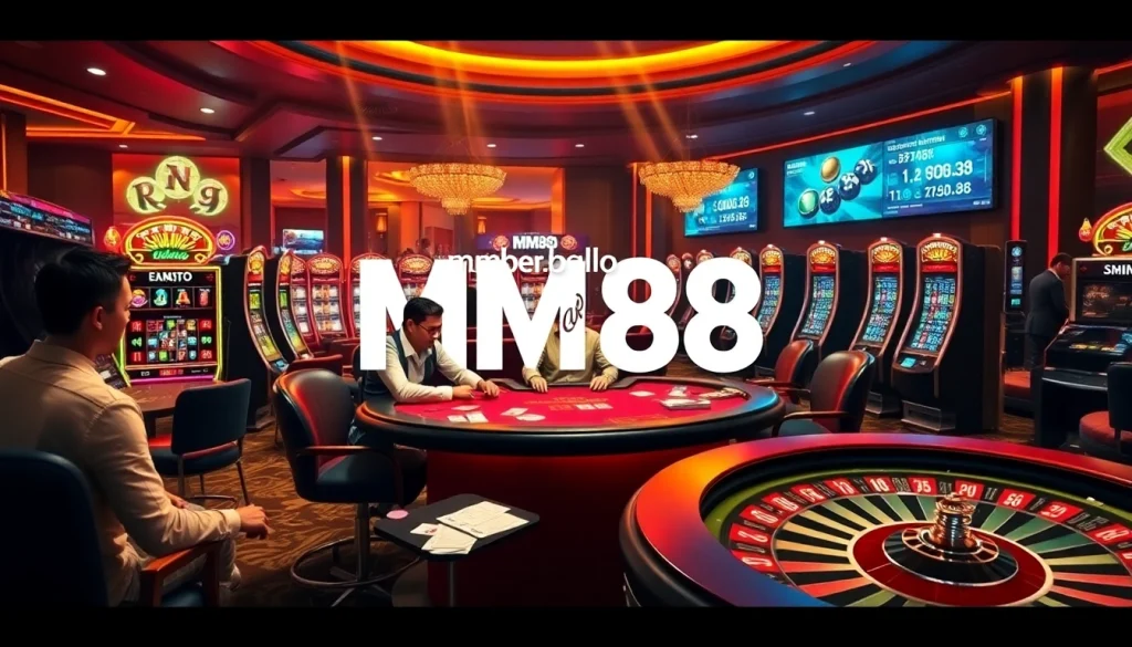 Experience high-stakes excitement at https://mm88.bar/ with vibrant casino visuals and thrilling gameplay.