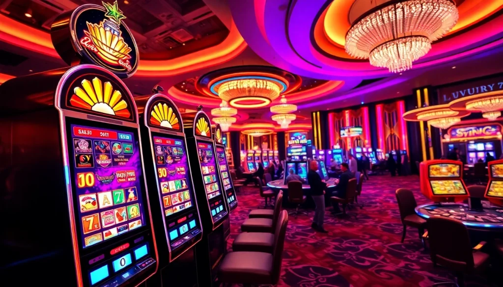 Rasakan keseruan bermain luxury777 game di mesin slot yang canggih dengan suasana kasino yang megah.