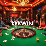 Experience the excitement of gambling at KKWIN with vibrant casino visuals and engaging gameplay.