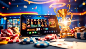 Experience the excitement of online gaming with xx88 link featuring dynamic casino visuals.