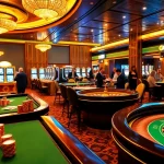 Experience high-stakes gaming excitement at GG88 casino with vibrant tables and slot machines.