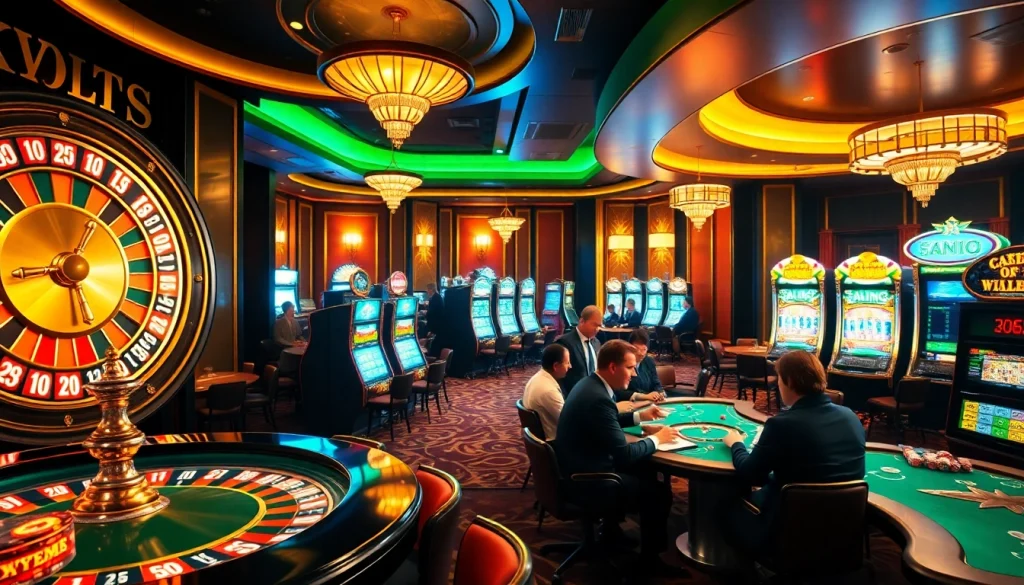 Engage with thrilling casino action at https://okwin.blog/ featuring roulette, slot machines, and poker tables.