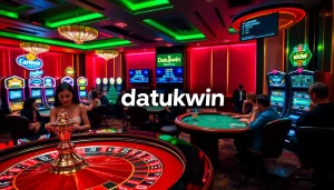 Rasakan sensasi kemenangan dengan datukwin di meja rolet kasino yang penuh warna.